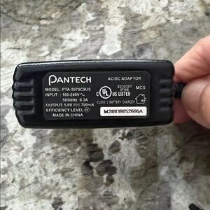 Pantech PTA-5070C9US AC/DC Adapter designed for older Pantech cell phones